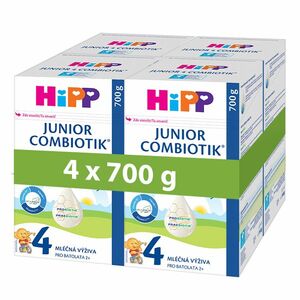 Batoľacie mlieko HiPP 4 Junior Combiotik® od uk. 2. roka 4 x 700 g vyobraziť