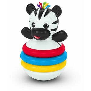 BABY EINSTEIN Hryzačka stohovacia zebra Stack & Wobble Zen™ 3m+ vyobraziť