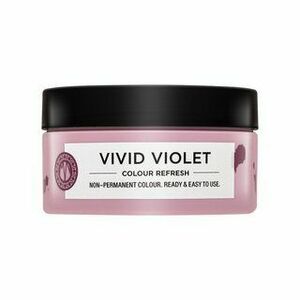 Maria Nila Colour Refresh vyživujúca maska ​​s farebnými pigmentmi pre vlasy s fialovými odtieňmi Vivid Violet 100 ml vyobraziť