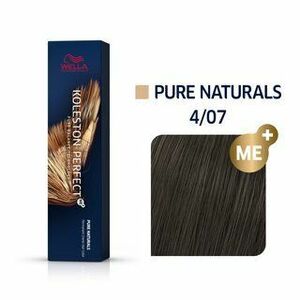 Wella Professionals Koleston Perfect Me+ Pure Naturals profesionálna permanentná farba na vlasy 4/07 60 ml vyobraziť