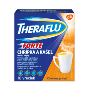 THERAFLU Forte chrípka a kašel horúci nápoj 10 ks vyobraziť