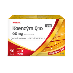 WALMARK Koenzým Q10 forte 60 mg promo 60 kapsúl vyobraziť