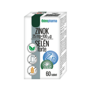 EDENPHARMA Zinok 25 mg + selén 100 µg forte 60 tabliet vyobraziť