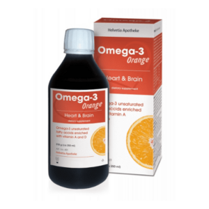 HELVETIA Apotheke omega-3 orange 250 ml vyobraziť