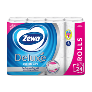 Zewa Deluxe Aquatube Delicate care toaletný papier 24ks vyobraziť
