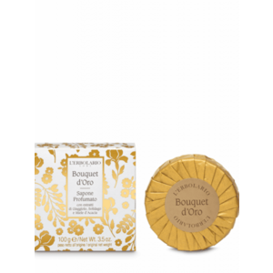 Bouquet d´ Oro tuhé mydlo L Erbolario 100 g vyobraziť