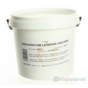 UNGUENTUM LENIENS - GALVEX ung 1x1000 g vyobraziť