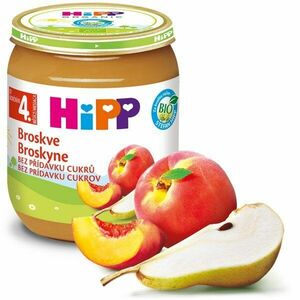 HiPP Príkrm ovocný broskyne 125g vyobraziť