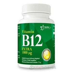 NUTRICIUS Vitamín B12 EXTRA 1000 μg vyobraziť