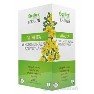 HERBEX Lekáreň VITALITA a hormonálna rovnováha, bylinný čaj 20x3g vyobraziť
