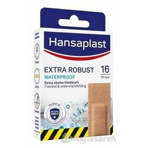 Hansaplast EXTRA ROBUST Waterproof odolná náplasť 16ks vyobraziť