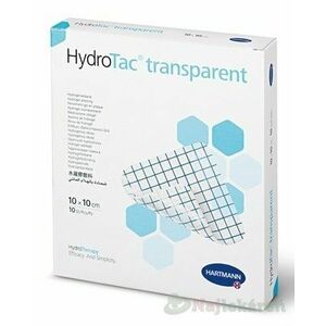 HydroTac transparent Krytie na rany hydrogélový obväz (10x10cm) 10ks, Doprava zadarmo vyobraziť