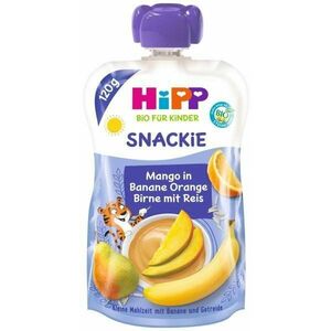 HiPP Príkrm ovocnýis BIO Sport hruška, pomaranč, mango, banán, ryža 120g vyobraziť