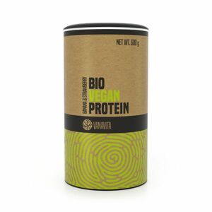 BIO Vegan Proteín - VanaVita, príchuť banán jahoda, 600g vyobraziť