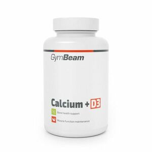 Vápnik + vitamín D3 - GymBeam, 120cps vyobraziť