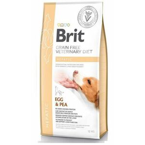 Brit Veterinary Diets GF dog Hepatic granule pre psy 12kg vyobraziť