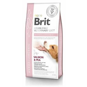Brit Veterinary Diets GF dog Hypoallergenic granule pre psy 12kg vyobraziť