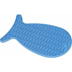 Silikónová miska "Fish" 23x13, 5cm modrá vyobraziť