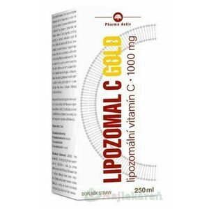 Pharma Activ LIPOZOMAL C 1000 mg GOLD emulzia 250 ml vyobraziť