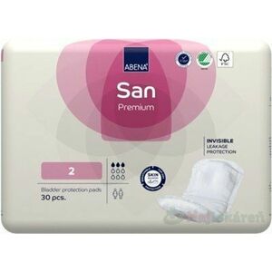 ABENA San Premium 2, absorpčné vložky, 30ks vyobraziť