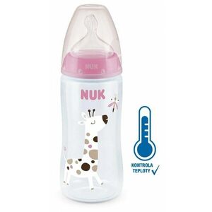 NUK FC+ fľaša s kontrolou teploty 300 ml - ružová vyobraziť