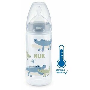 NUK FC+ fľaša s kontrolou teploty 300 ml - modrá vyobraziť