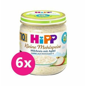 6x HiPP BIO Mliečna ryža s jablkami od uk. 9. mesiaca, 200 g vyobraziť