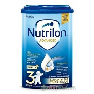 Nutrilon Advanced 3 VANILLA batoľacia mliečna výživa v prášku (12-24 mesiacov) 6x800 g (4800 g) vyobraziť