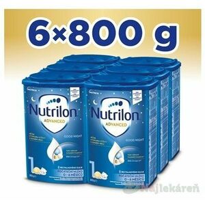 Nutrilon Advanced 1 Good Night počiatočná mliečna dojčenská výživa v prášku (0-6 mesiacov) 6x800 g vyobraziť