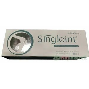 SingJoint intraartikulárny gél 60 mg s lekárskym hyaluronátom sodným, v predplnenej striekačke 3 ml vyobraziť