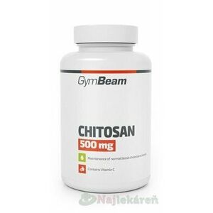 GymBeam Chitosan 500 mg 120 tabliet vyobraziť