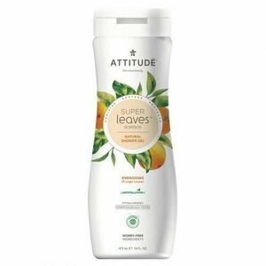 Prírodné telové mydlo s detoxikačným účinkom pomarančové listy Super leaves Attitude 473ml vyobraziť