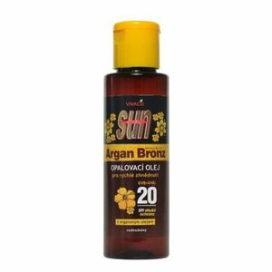 Opaľovací olej SUN Argan oil SPF 20 Vivaco 100 ml vyobraziť