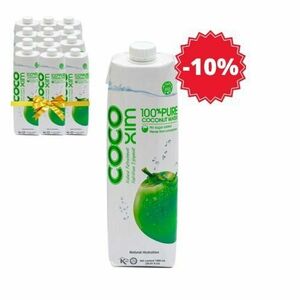 XL balenie - Kokosová voda 100 % Pure COCOXIM 12x1000 ml vyobraziť