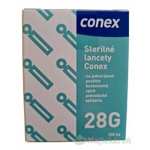 Conex Sterilné lancety 28G do odberového pera 100 ks vyobraziť