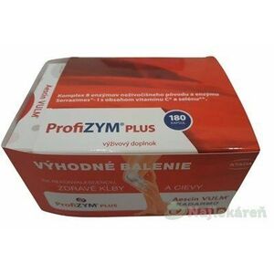 ProfiZYM Plus (VÝHODNÉ BALENIE) 180 ks + ZADARMO Aescin Vulm 30 mg 60 tabliet vyobraziť