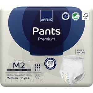 ABENA Pants Premium M2 navliekacie plienkové nohavičky, boky 80-110 cm, savosť 1900 ml, 1x15 ks vyobraziť