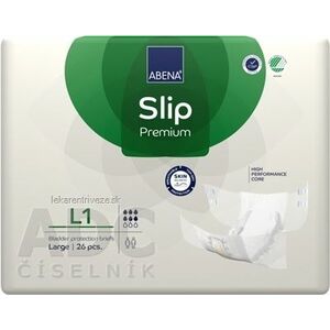ABENA Slip Premium L1 plienkové nohavičky, boky 100-150 cm, savosť 2500 ml, 1x26 ks vyobraziť