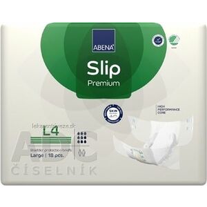 ABENA Slip Premium L4 plienkové nohavičky, boky 100-150 cm, savosť 4000 ml, 1x18 ks vyobraziť