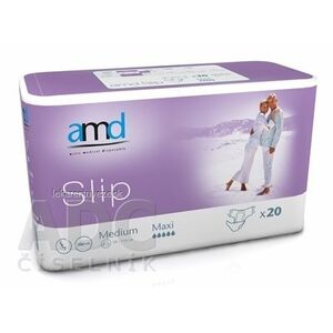 amd Slip Maxi Medium inkontinenčné plienky, obvod bokov 70 - 110 cm, nasiakavosť 3200 ml, 1x20 ks vyobraziť