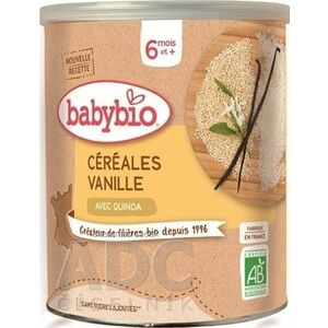 BabyBIO Nemliečna KAŠA s vanilkou ryžovo-quinoová (od ukonč. 6. mesiaca) 1x220 g vyobraziť