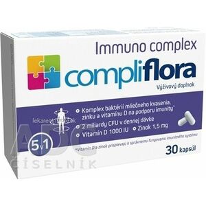Compliflora Immuno complex cps 1x30 ks vyobraziť