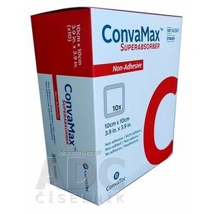 ConvaMax Krytie na rany superabsorpčné neadhezívne, 10x10 cm, 1x10 ks vyobraziť