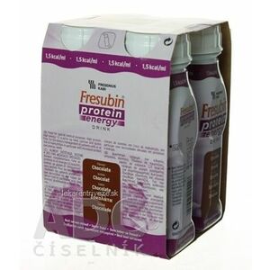 Fresubin Protein energy DRINK EasyBottle, príchuť čokoláda, 4x200 ml (800 ml) vyobraziť