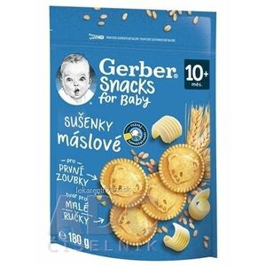 Gerber Snacks for Baby Maslové SUŠIENKY (od ukonč. 10. mesiaca) 1x180 g vyobraziť
