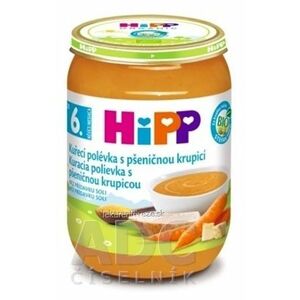 HiPP Polievka BIO Kuracia s pšeničnou krupicou (od 6. mesiaca) (inov.2022) 1x190 g vyobraziť
