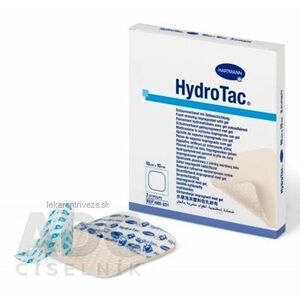 HydroTac - krytie na rany penové hydropolymérové impregnované gélom (10x10 cm) 1x10 ks vyobraziť