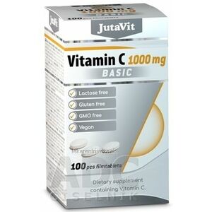 JutaVit Vitamín C 1000 mg Basic tbl 1x100 ks vyobraziť