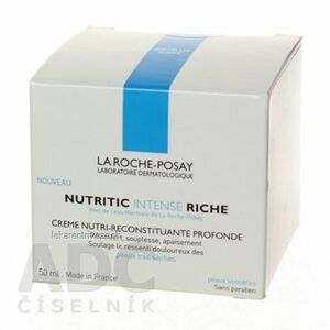LA ROCHE-POSAY NUTRITIC PTS hĺbkovo vyživujúci obnovujúci krém (M5044200) 1x50 ml vyobraziť