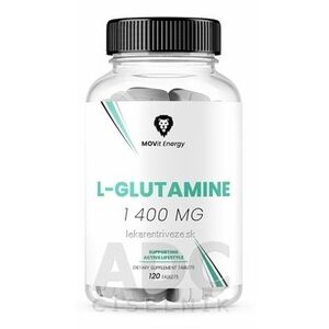 MOVit L-GLUTAMÍN 1 400 mg tbl 1x120 ks vyobraziť